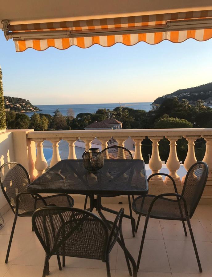 Beautiful View In Villefranche Sur Mer Apartment Luaran gambar