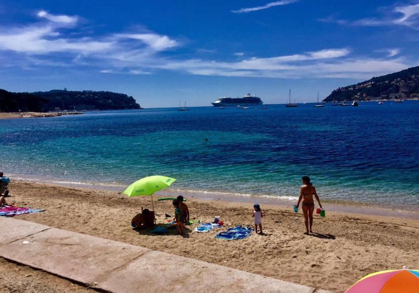 Beautiful View In Villefranche Sur Mer Apartment Luaran gambar